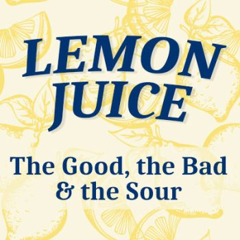 Wallingford dentist, Dr. Dow at Main Street Dental explains how lemon juice is both acidic and alkaline and what that means for your teeth.